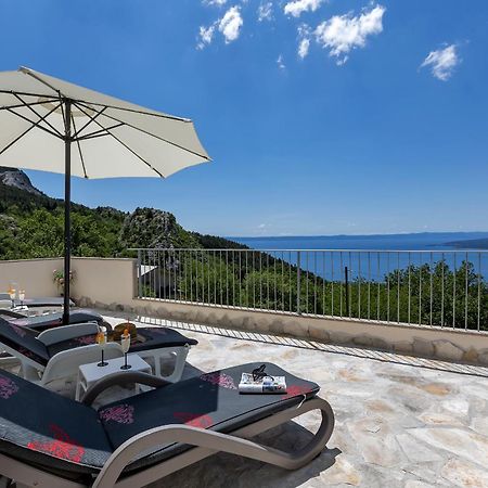 Holiday Home Marta With Heated Pool,Grill,Sea View Bast Eksteriør bilde