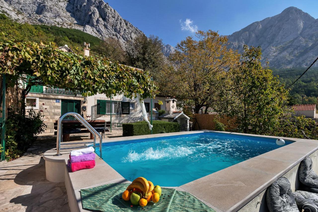 Holiday Home Marta With Heated Pool,Grill,Sea View Bast Eksteriør bilde